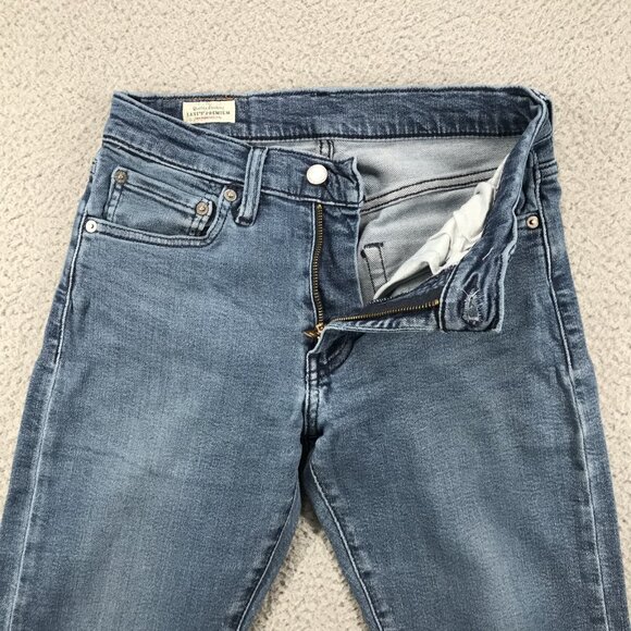 LEVIS 512 Jeans Mens 28x30 (Tag 28x32) Slim Taper Fit Stretch Premium Denim "E" - Picture 7 of 16